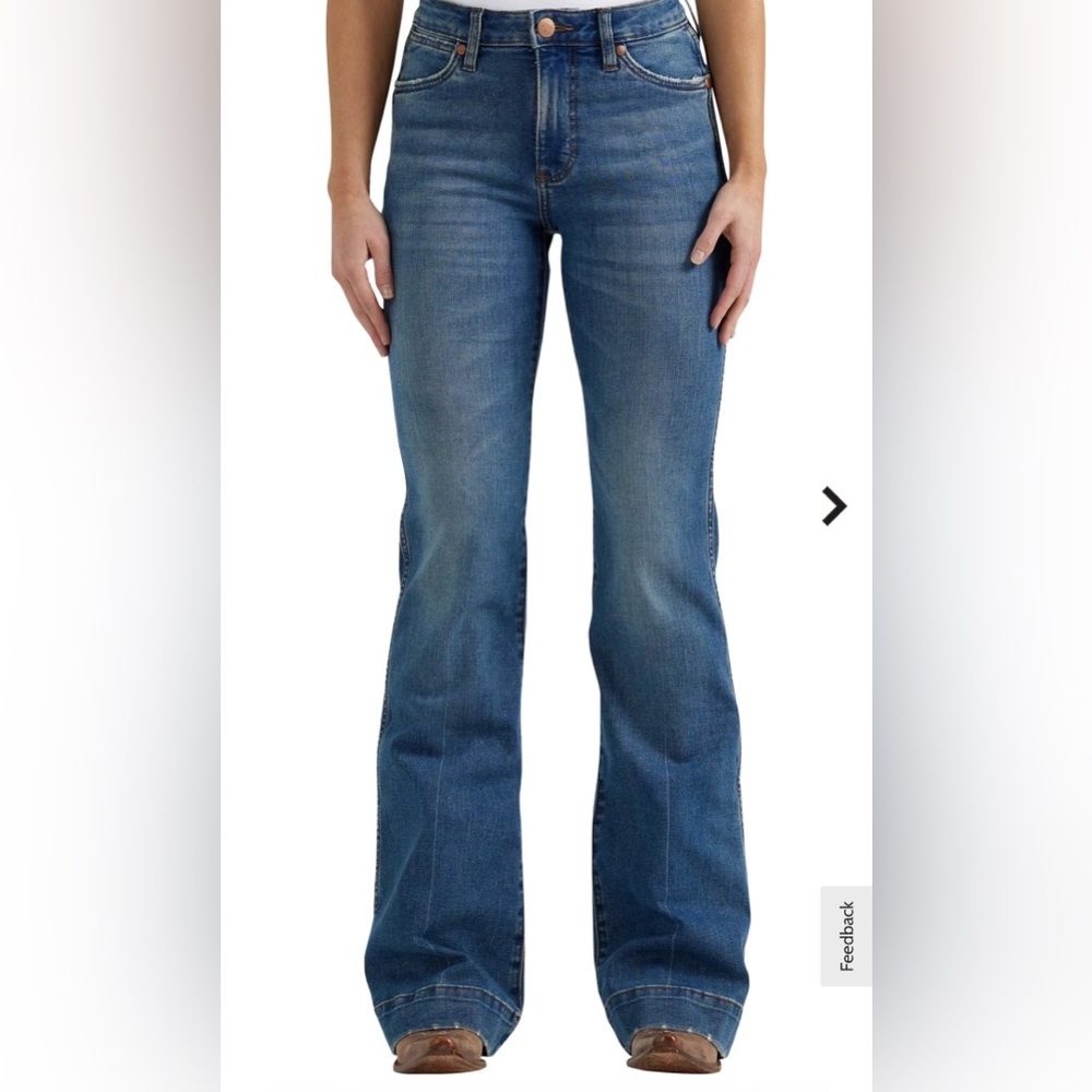 Wrangler Retro Bailey High-Rise Trouser Jeans for Ladies 32x32 Sara